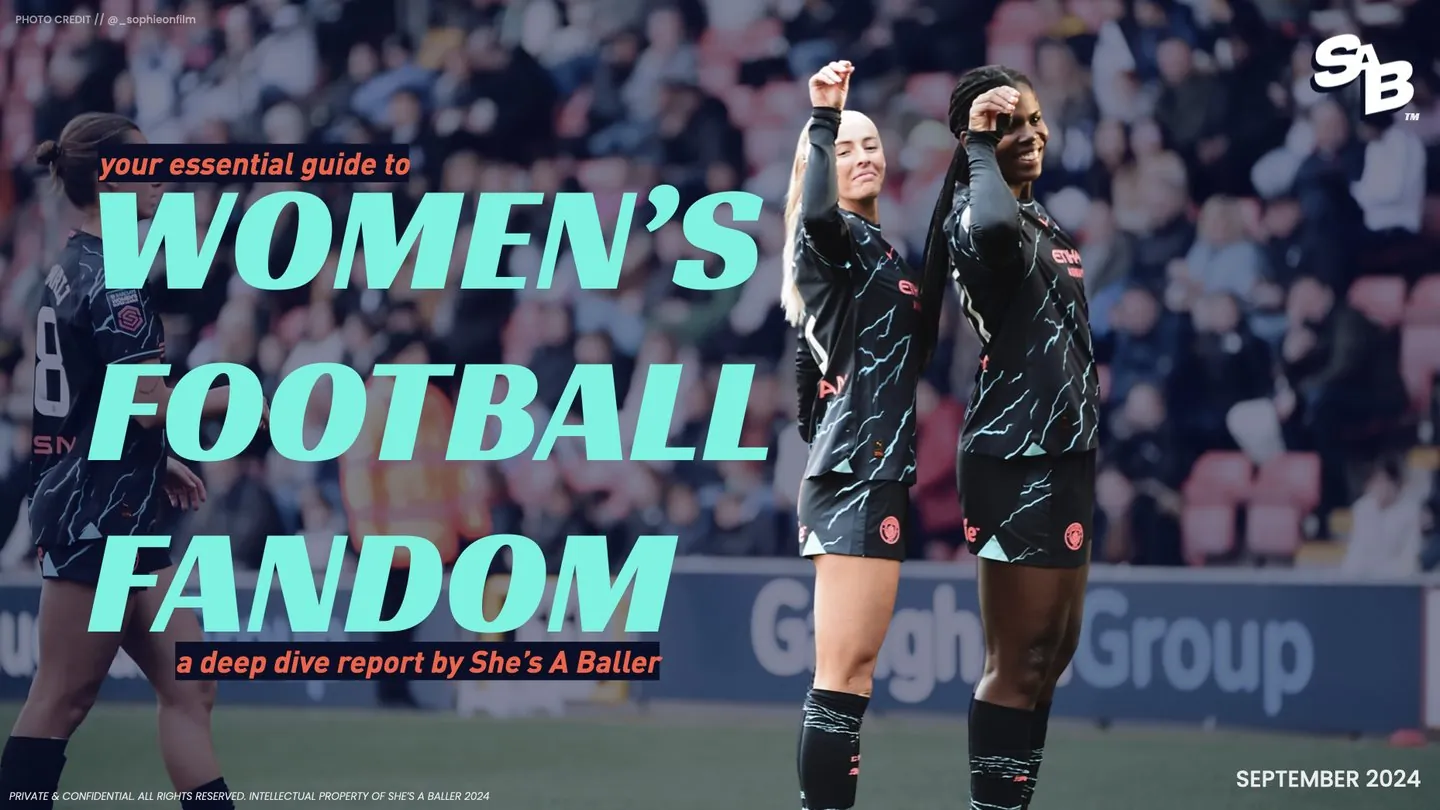 The Women’s Football Fandom Report cover